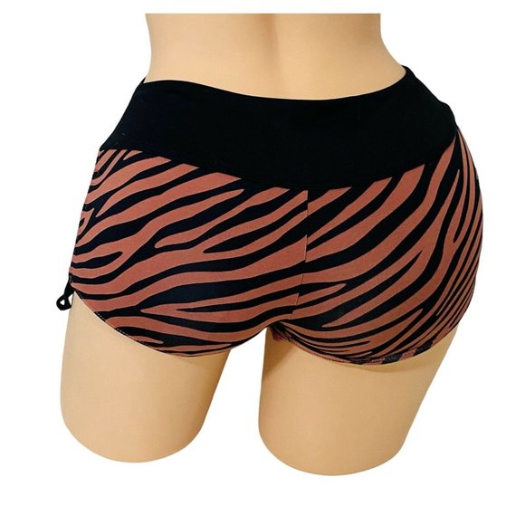 Victoria's Secret PINK EXTRA SMALL Graphic Gym to Swim Shortie Shorts NEW - Picture 4 of 4